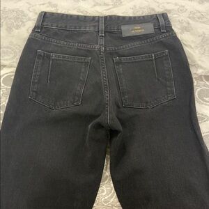 Won Hundred Women Black Straight Leg Jeans